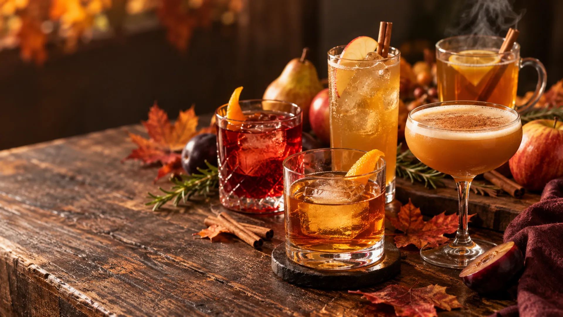 Fall Cocktails & Autumn Drinks