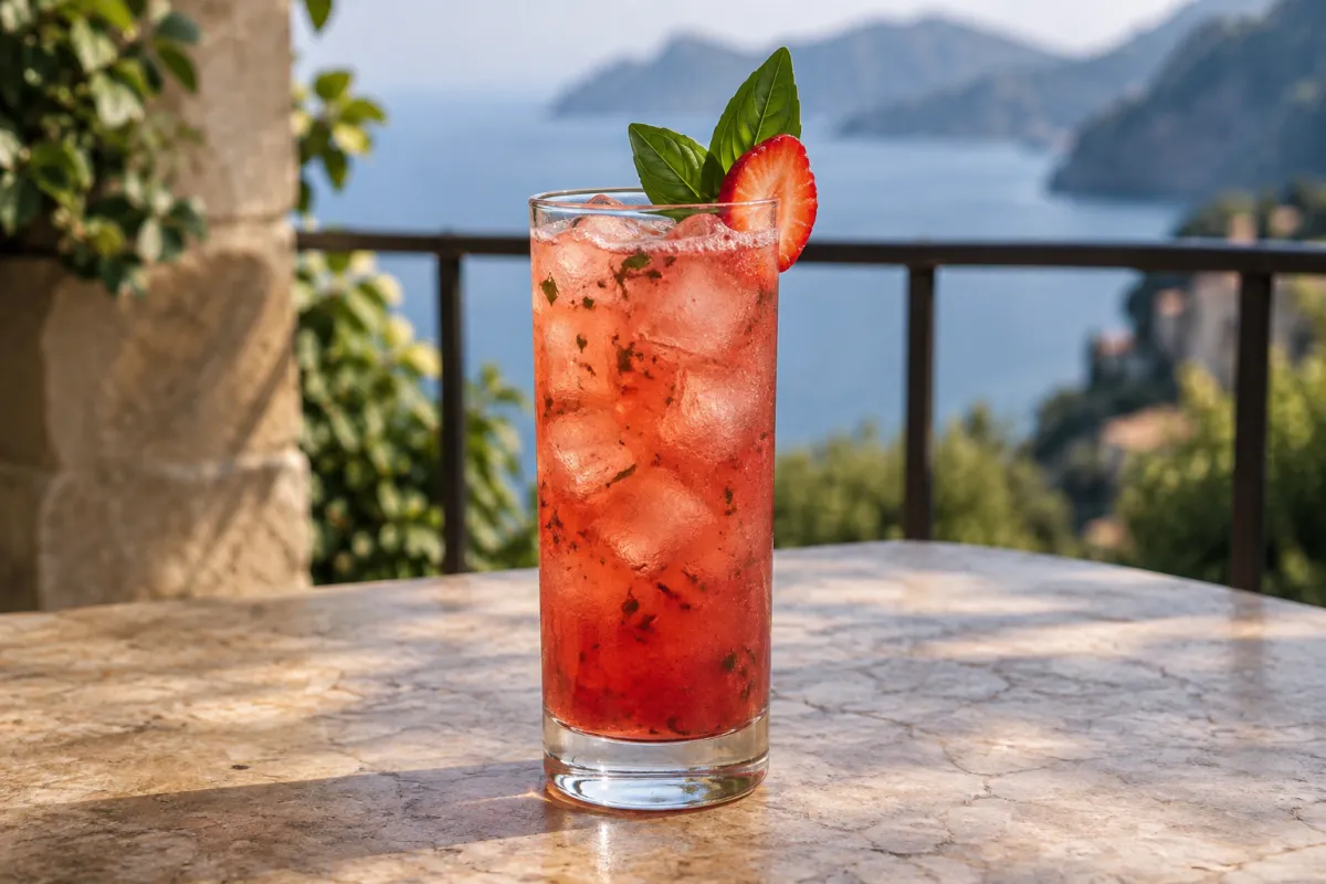 Berry Basil Cooler Recipe Image
