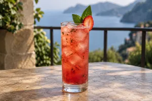 Berry Basil Cooler