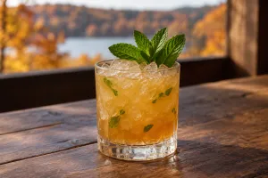 Apple Cider Whiskey Smash