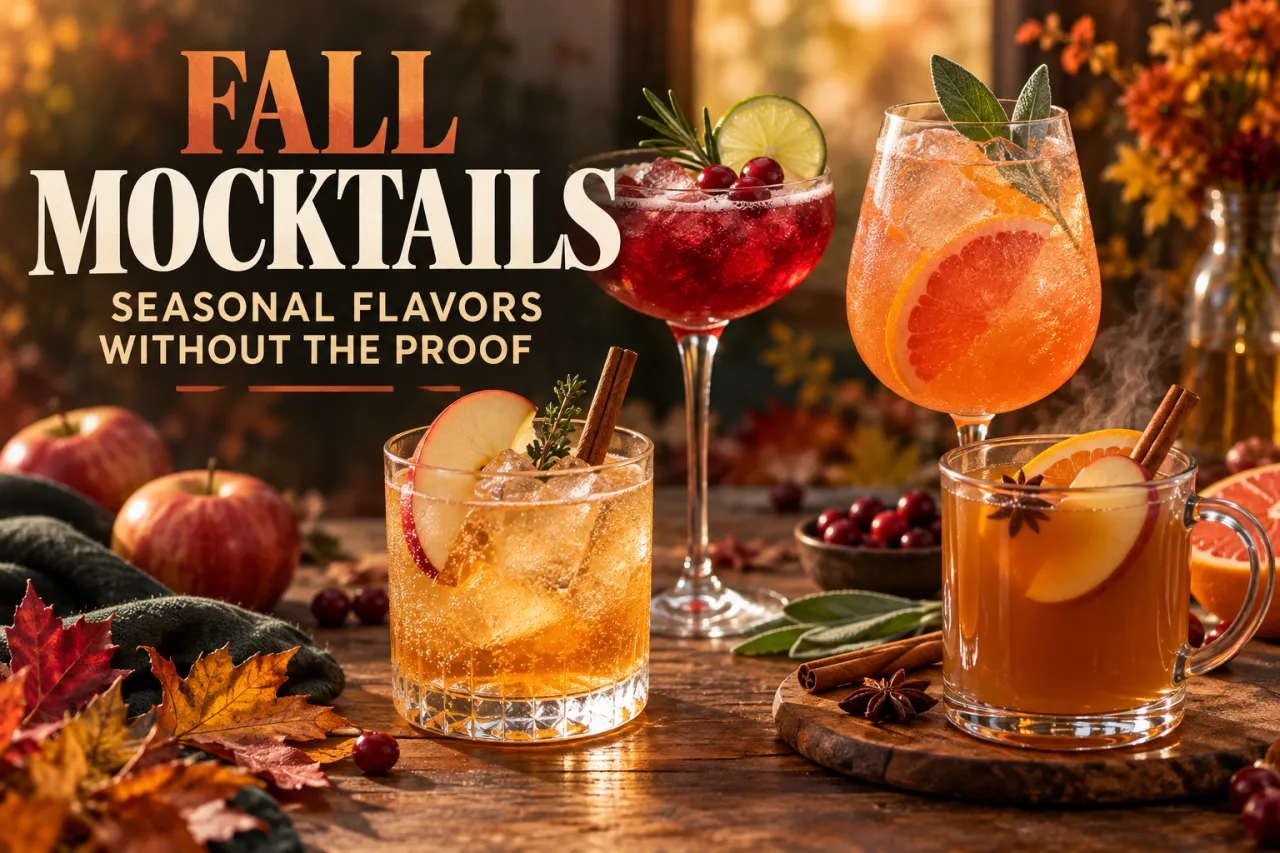Fall Mocktails: Seasonal Flavors Without the Proof