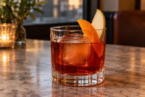 Maple Pear Negroni recipe