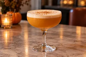 Pumpkin Spice Whiskey Sour recipe