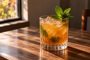 Maple Bourbon Smash recipe