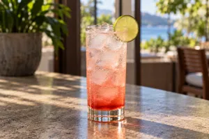 Rumless Rickey recipe