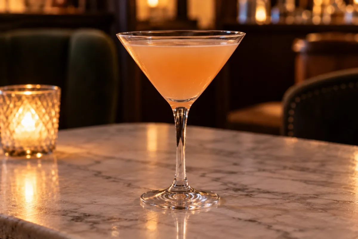 Image of A. J. in a Cocktail Glass