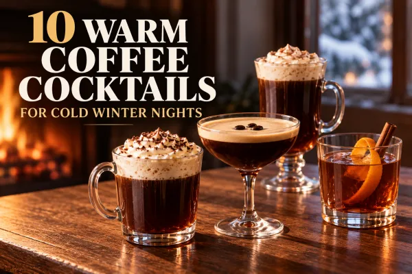 10 Warm Coffee Cocktails for Cold Winter Nights