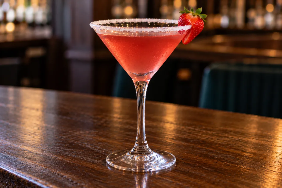Strawberry Martini recipe