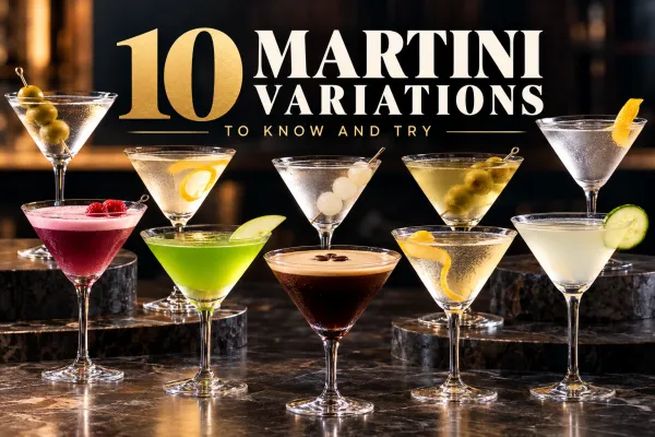 10 Martini Variations to Know, From Dry to Dessert