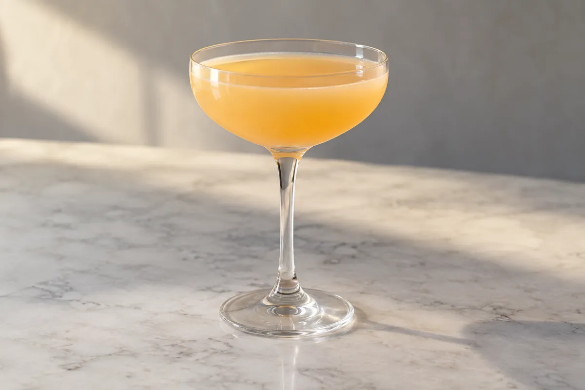 Image of Abbey Cocktail in a Cocktail Glass