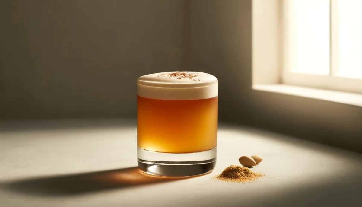 Pumpkin Spice Whiskey Sour Recipe